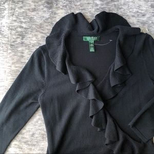 Ralph Lauren Black Sweater Dress